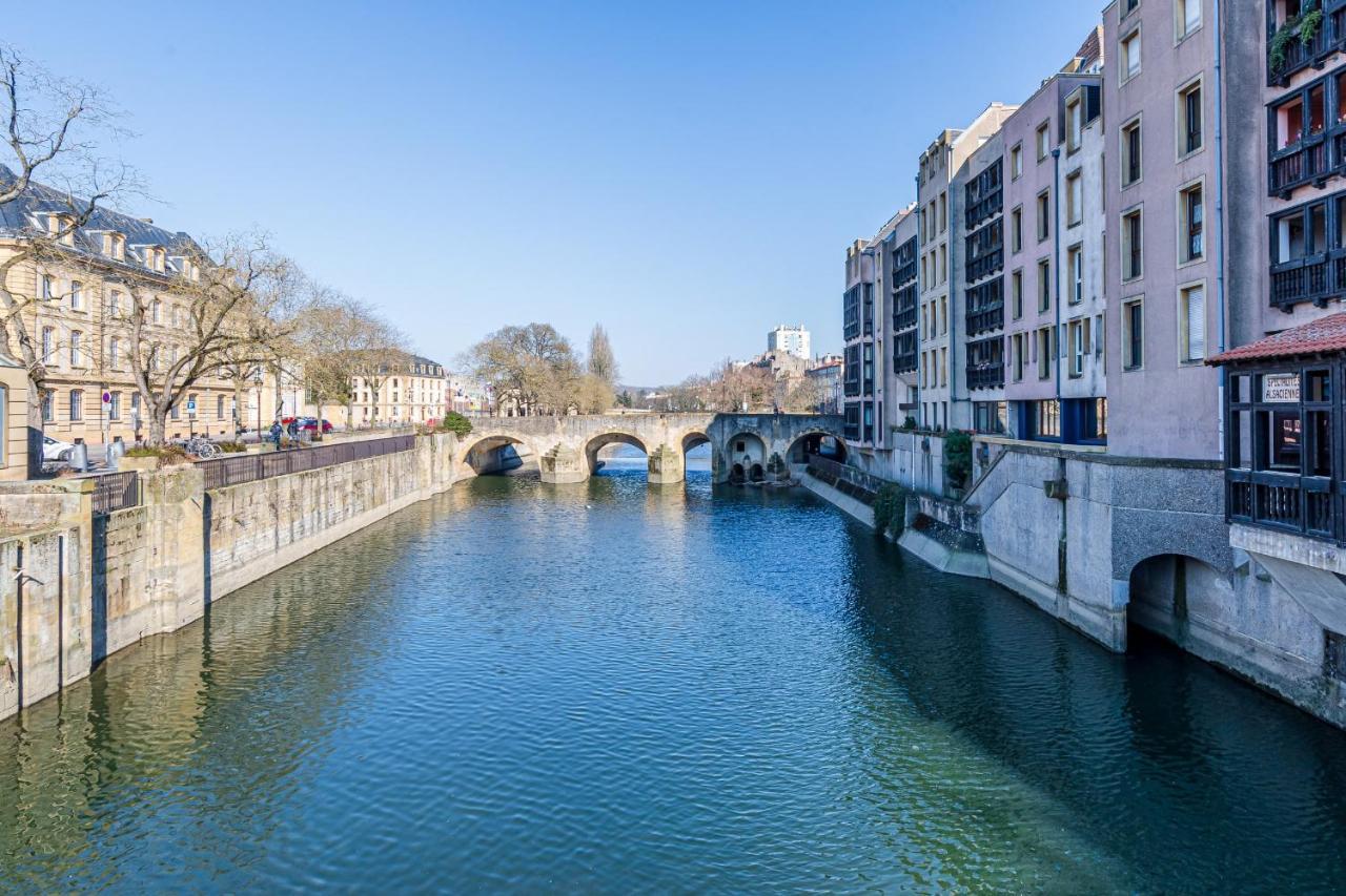 Suite "Comme A Venise" Vue Sur Metz Opera Avec Parking Inclus Екстериор снимка